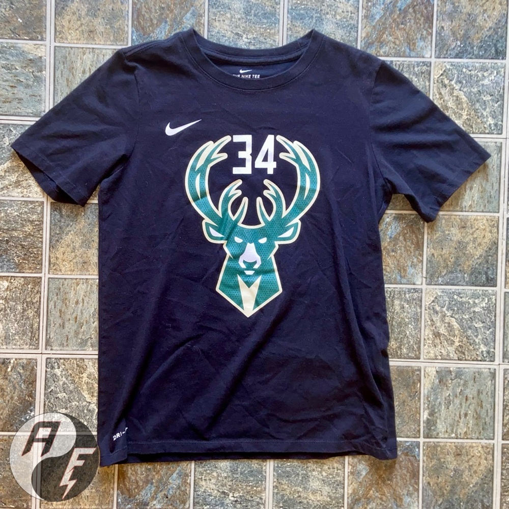 Nike Milwaukee Bucks 2017 Giannis Antetokounmpo Shirt
